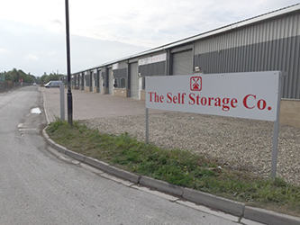 Outside view of The Self Storage Co Didcot